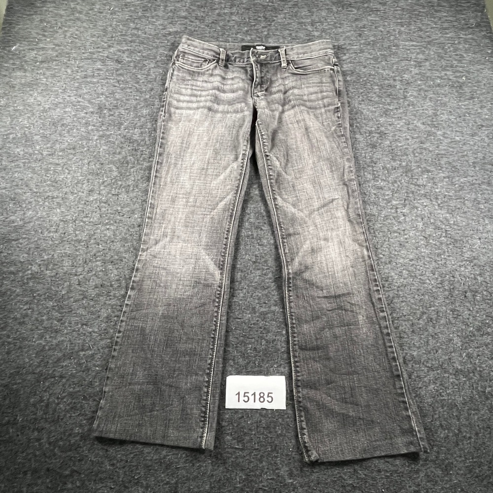 Mossimo Premium Bootcut Jeans Women 2 Gray Denim Cotton Stretch 5 Pockets Casual